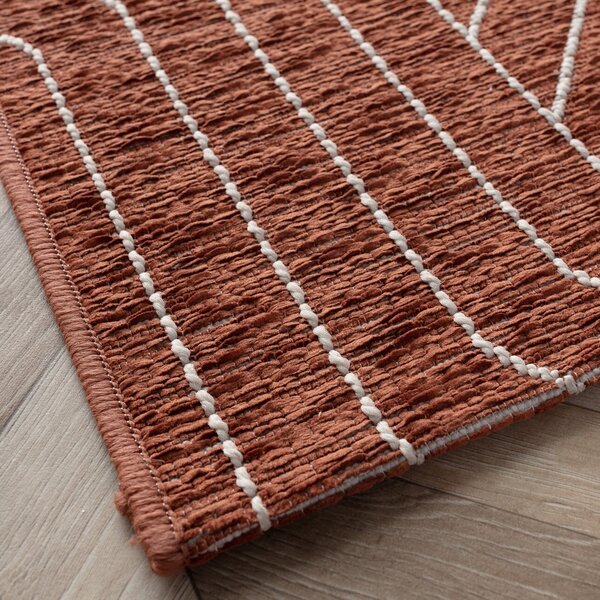 Dywan Velvet beige/rust 120x170cm