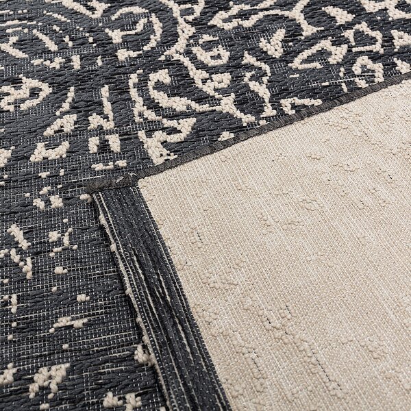 Dywan Velvet beige/petrol blue 200x290cm
