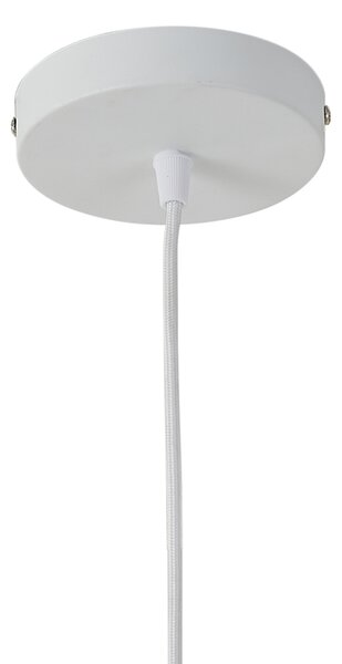 Nowoczesna lampa wisząca biała 50 cm 3-punktowa - Drum Duo