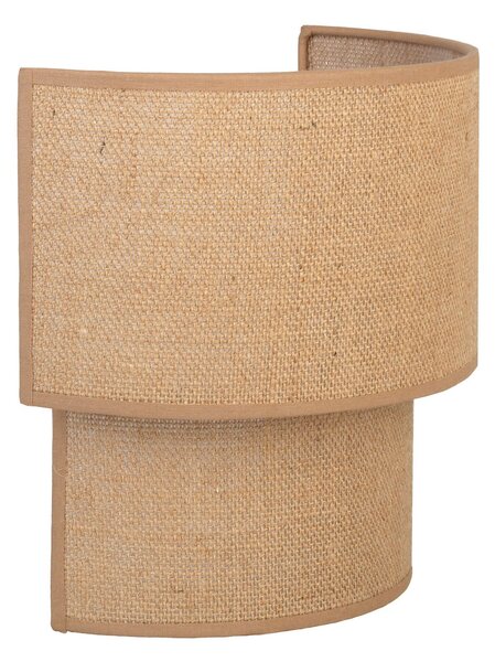 Lampa Ścienna Duolla, Boho, brąz rdzawy, przedpokój, tkanina | tekstylia, boho