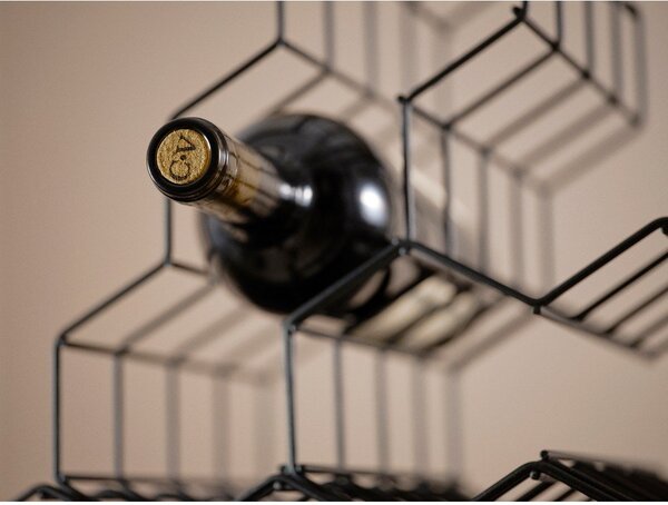Metalowy stojak na wino liczba butelek 3 Rocks – Zone