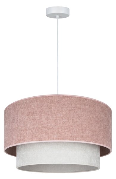 Lampa Wisząca Duolla, Boho, beżowy, sypialnia, tkanina | tekstylia, młodzieżowy