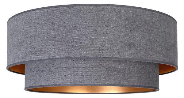 Lampa Sufitowa Duolla, Boho, szary, przedpokój, tkanina | tekstylia, młodzieżowy