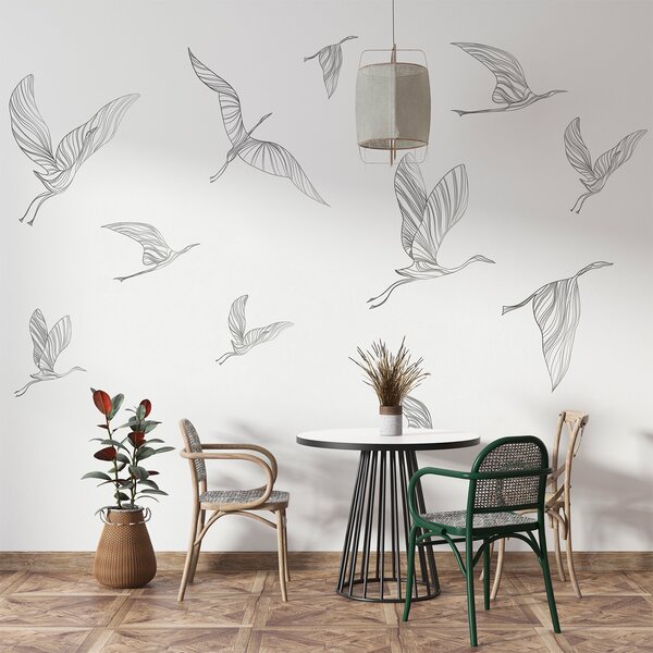 Fototapety Eleganckie ptaki szybujące po niebie, Fototapety Natura, w00758 : Uwalls.pl