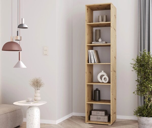 Minimalistyczny regał 40 cm dąb artisan Z2-W98