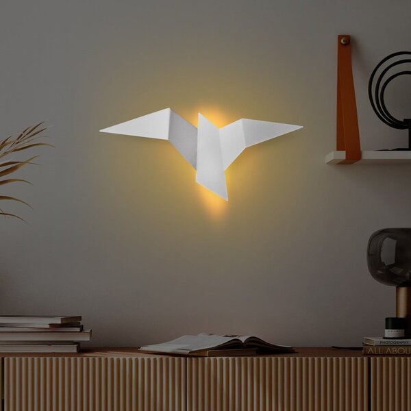Biały kinkiet LED Pacali – Opviq lights