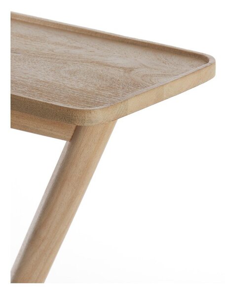 Stolik z litego drewna mango 42x45 cm Qiano – Light & Living
