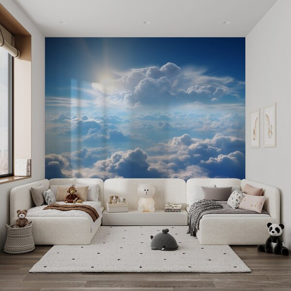 Fototapety Spokojne niebo z puszystymi chmurami powyżej, Fototapety Niebo, u76148 : Uwalls.pl