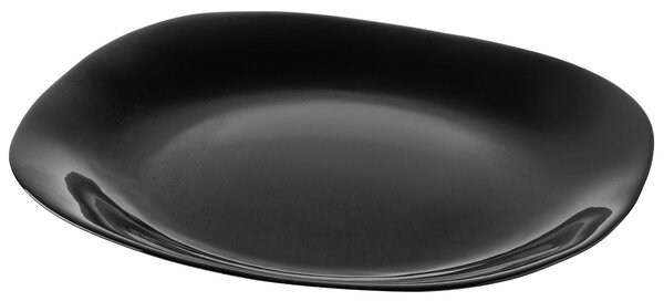 Talerz obiadowy płytki Moiano 28 cm, czarny
