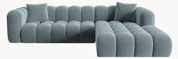 Narożna sofa modułowa z weluru Arden