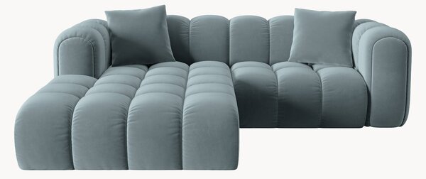 Narożna sofa modułowa z weluru Arden