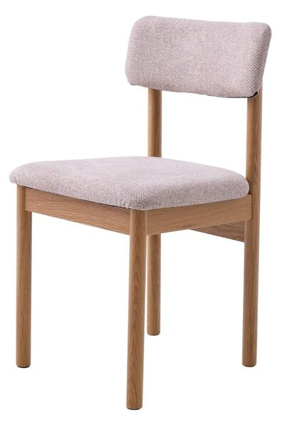 Krzesło do jadalni Canora, drewniane, boucle (54480000)