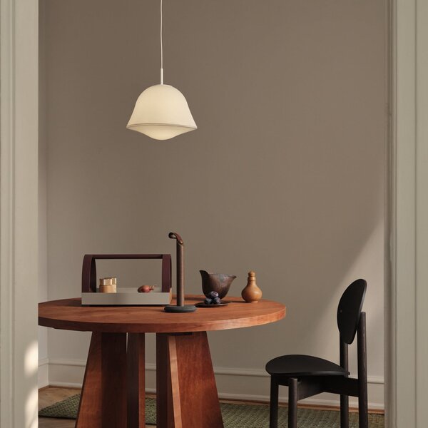 Lampa Wisząca GEJST, CALY, ściemnialny, biały, salon, tkanina | tekstylia, skandynawski
