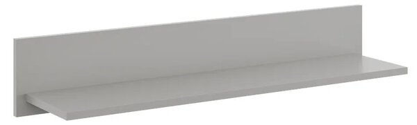 Szara minimalistyczna półka na ścianę H0-P80