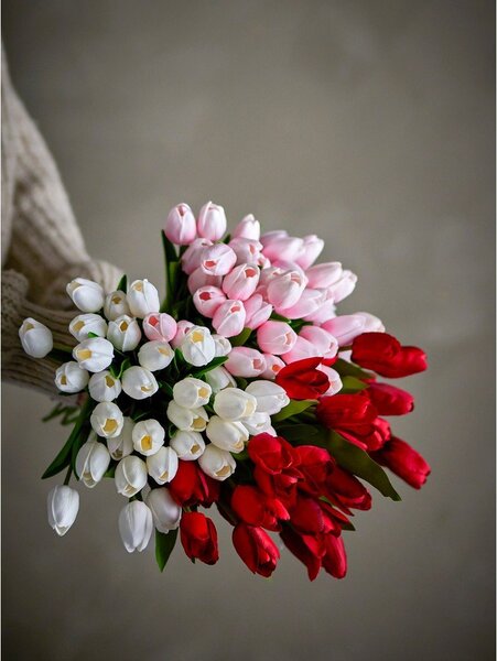 Sztuczny kwiat (wysokość 32 cm) Tulip – Bloomingville