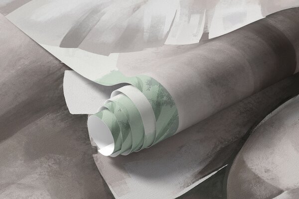 Fototapety Dziecięcy wzór dżungli z lwem, żyrafą, słoniem i papugami, Fototapety Zwierzęta, w02440 : Uwalls.pl