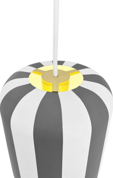 Lampa Wisząca Dyberg Larsen, Gry, ściemnialny, szary, salon, metal, skandynawski