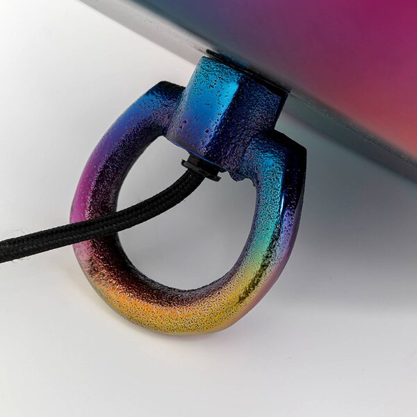 KARE Lampa stołowa Rainbow, multikolor, salon / jadalnia, metal, nowoczesny