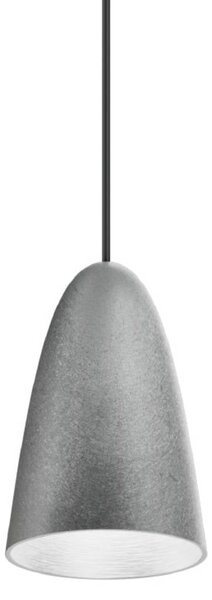 Wever & Ducré Lighting Lampa wisząca Cozy Zone 1.0, aluminiowy / szary / cynkowy, salon / jadalnia, aluminium, nowoczesny