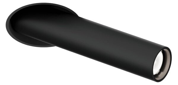Wever & Ducré Lighting WEVER DUCRÉ LED do zabudowy Match Sneak bezramkowa czarna 2700 K trimless, czarny, salon / jadalnia, aluminium, nowoczesny