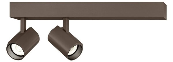 Wever & Ducré Lighting Reflektor sufitowy Ceno, możliwość ściemniania, brązowy / mosiężny, salon / jadalnia, aluminium, nowoczesny