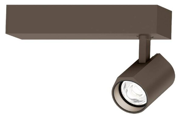 Wever & Ducré Lighting Reflektor sufitowy Ceno, możliwość ściemniania, brązowy / mosiężny, salon / jadalnia, aluminium, nowoczesny