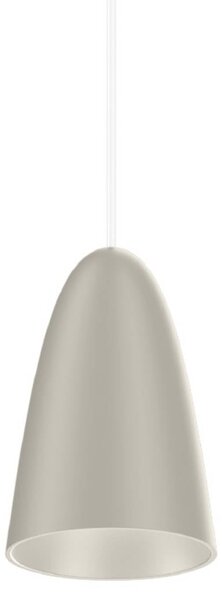 Wever & Ducré Lighting Lampa wisząca Cozy Zone 1.0, aluminiowy / szary / cynkowy, salon / jadalnia, aluminium, nowoczesny