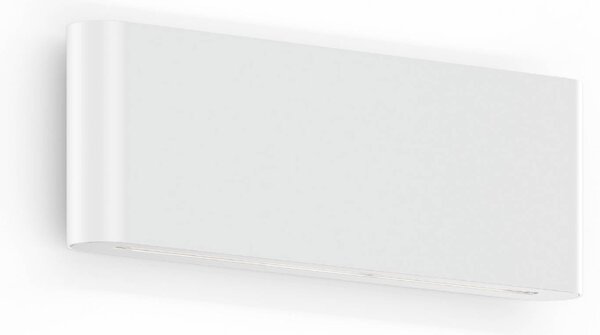 Wever & Ducré Lighting Kinkiet zewnętrzny Kiosk 2.0, możliwość ściemniania, biały / opal, aluminium, nowoczesny