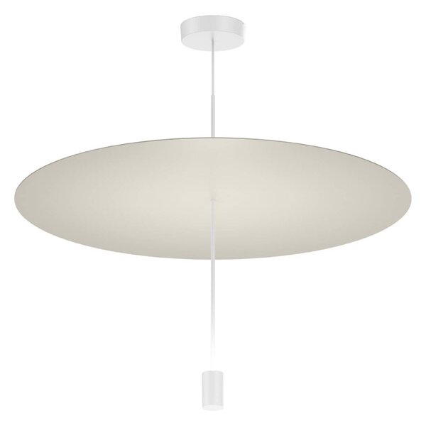 Wever & Ducré Lighting Lampa wisząca Shedda, możliwość ściemniania, aluminiowy / szary / cynkowy, salon / jadalnia, aluminium, nowoczesny