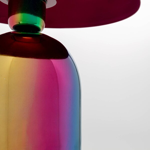 KARE Lampa stołowa Rainbow, multikolor, salon / jadalnia, metal, nowoczesny