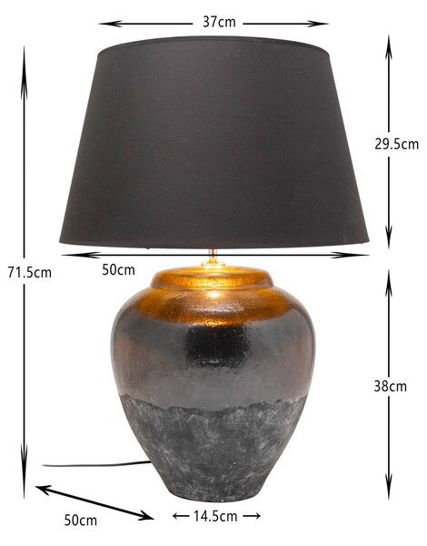 KARE Lampa stojąca Luma, niebieski, salon / jadalnia, tkanina / materiał / jedwab, skandynawski
