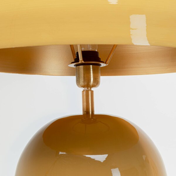 KARE Lampa stojąca Candy, brązowy / rdzawy, salon / jadalnia, metal, nowoczesny