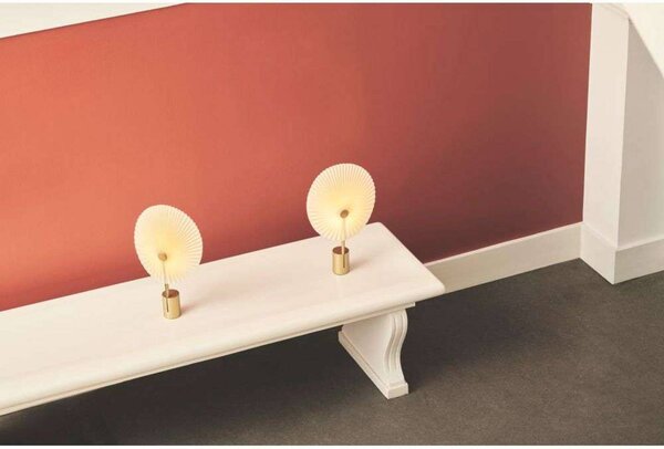 GEJST Lampa stołowa Liris, możliwość ściemniania, mosiężny / złoty, salon / jadalnia, metal, design