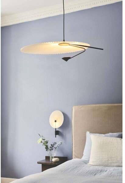 GEJST Kinkiet Liris, możliwość ściemniania, czarny, salon / jadalnia, metal, design