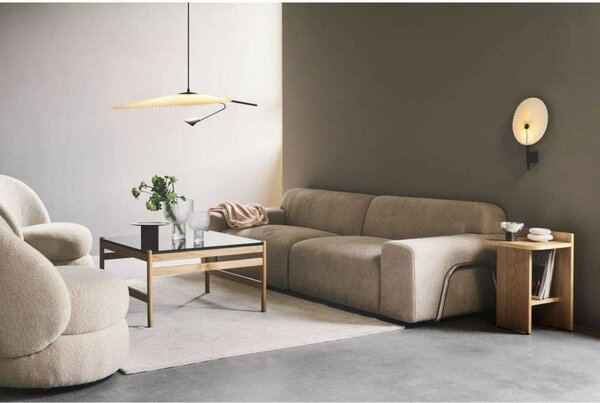 GEJST Kinkiet Liris, możliwość ściemniania, czarny, salon / jadalnia, metal, design
