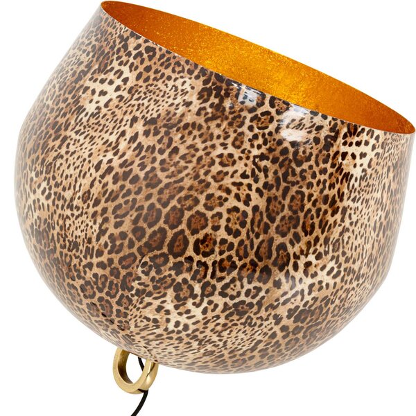 KARE Lampa stołowa All, brązowy / rdzawy, salon / jadalnia, metal, nowoczesny