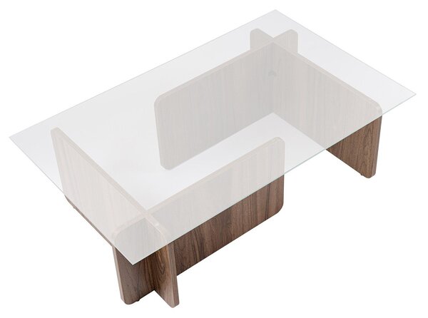 Stolik konferencyjny Flavio Walnut