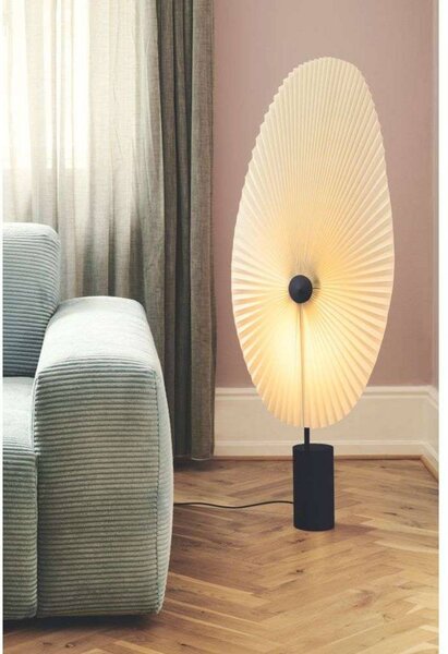 GEJST Lampa stojąca Liris, możliwość ściemniania, czarny, salon / jadalnia, metal, design