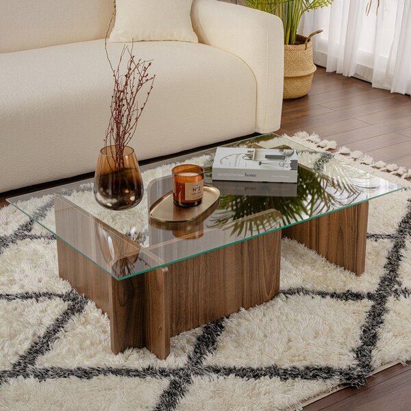 Stolik konferencyjny Flavio Walnut