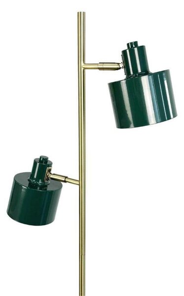 Dyberg Larsen Lampa stojąca Ocean, zielony, salon / jadalnia, metal, skandynawski