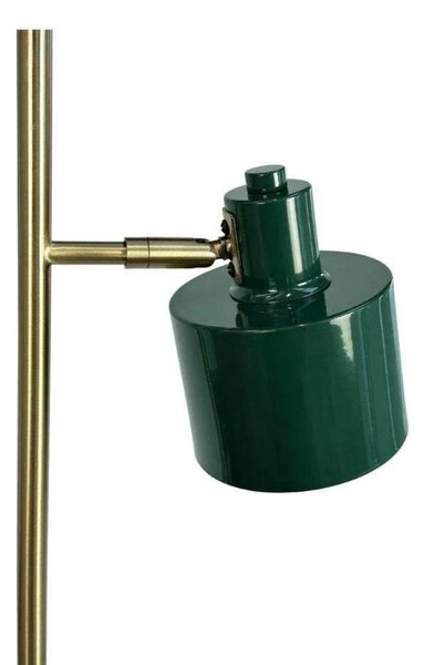 Dyberg Larsen Lampa stojąca Ocean, zielony, salon / jadalnia, metal, skandynawski