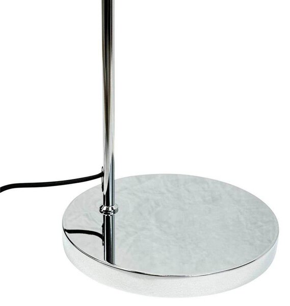 Dyberg Larsen Lampa stojąca DL12, możliwość ściemniania, chromowy / srebrny, salon / jadalnia, metal, design