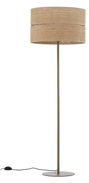 Lampa stojąca Calma TK Lighting, kremowy / amber, salon / jadalnia