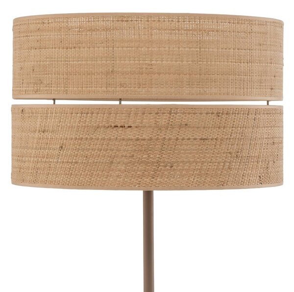 Lampa stojąca Calma TK Lighting, kremowy / amber, salon / jadalnia