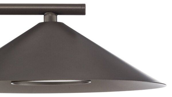 Kinkiet Lume TK Lighting, możliwość ściemniania, brązowy / rdzawy, sypialnia, metal