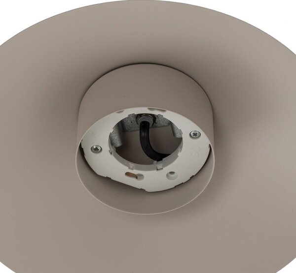 Lampa stołowa Lume TK Lighting, kremowy / amber, sypialnia, metal