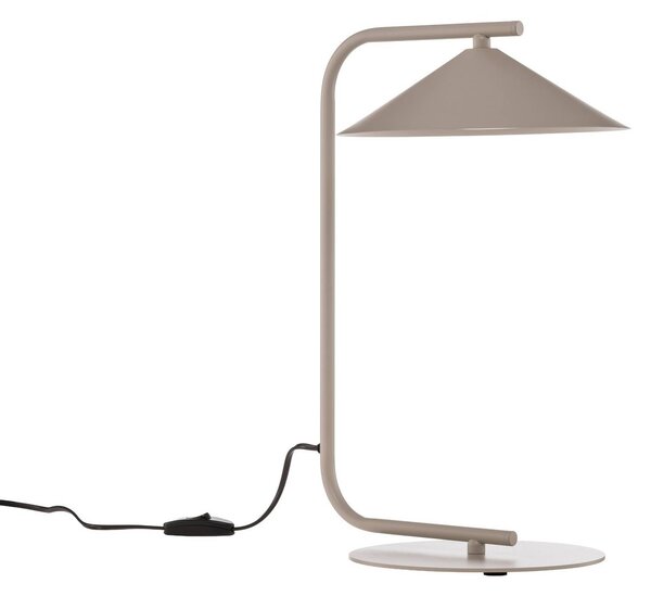 Lampa stołowa Lume TK Lighting, kremowy / amber, sypialnia, metal