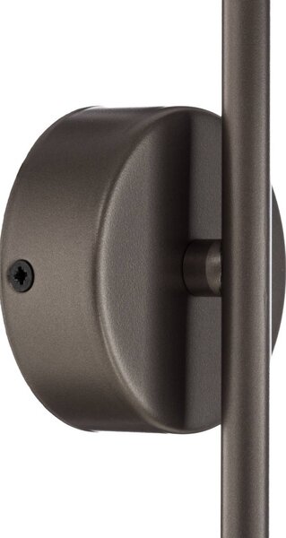 Kinkiet Lume TK Lighting, możliwość ściemniania, brązowy / rdzawy, sypialnia, metal
