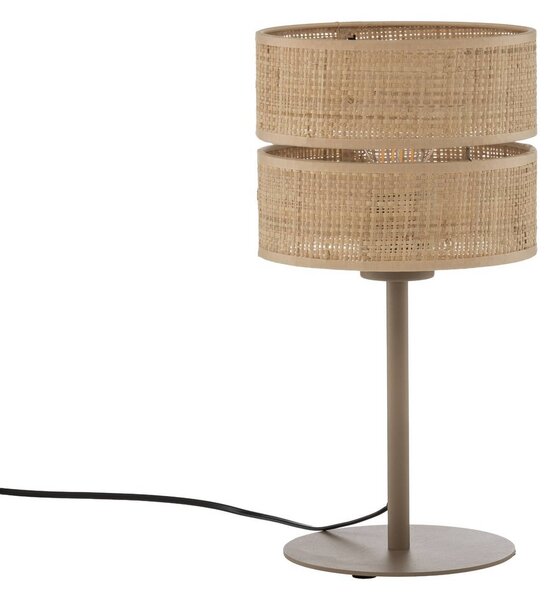 Lampa stołowa Calma TK Lighting, kremowy / amber, salon / jadalnia