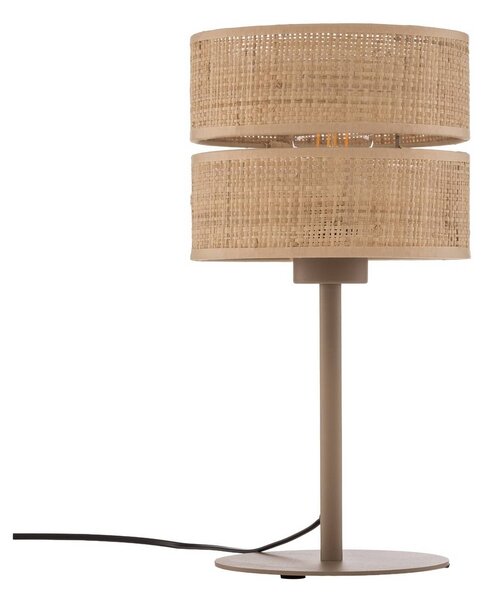Lampa stołowa Calma TK Lighting, kremowy / amber, salon / jadalnia